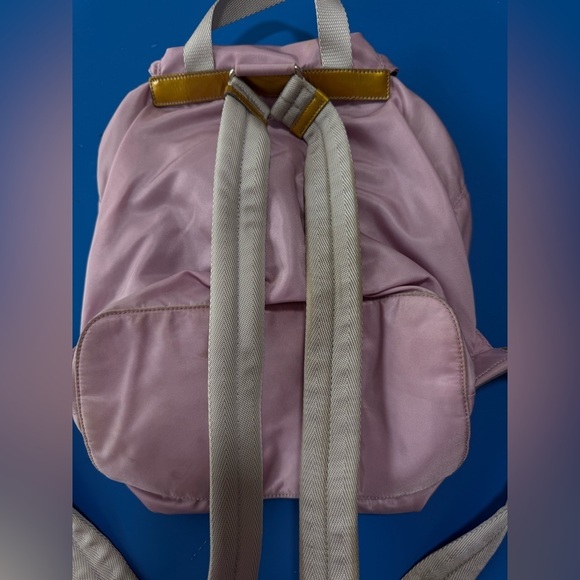Prada Vintage Lavender Back Pack. Excellent Condition. 100% Authentic. main image 12